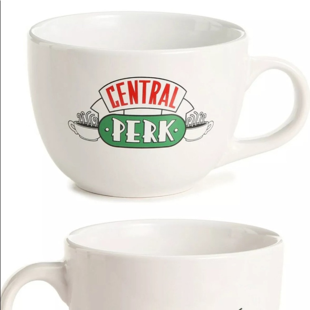 F•R•I•E•N•D•S CENTRAL PERK CAPPUCCINO/SOUP MUG